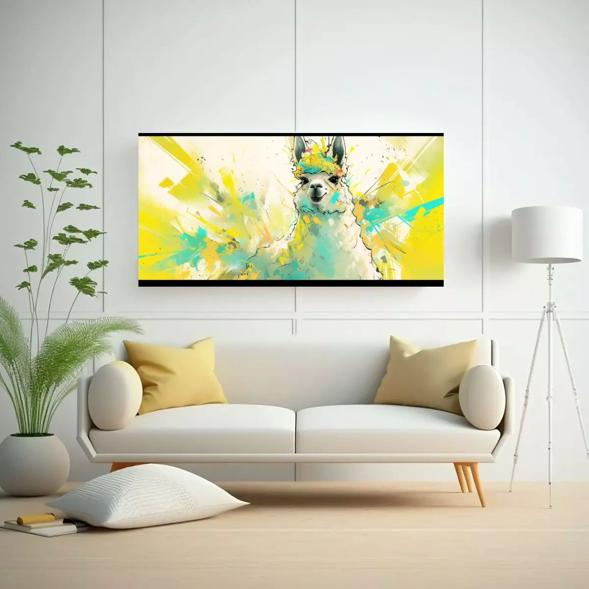 Pinturas Decorativas En Lienzo De Inspiración 120x60cm-2