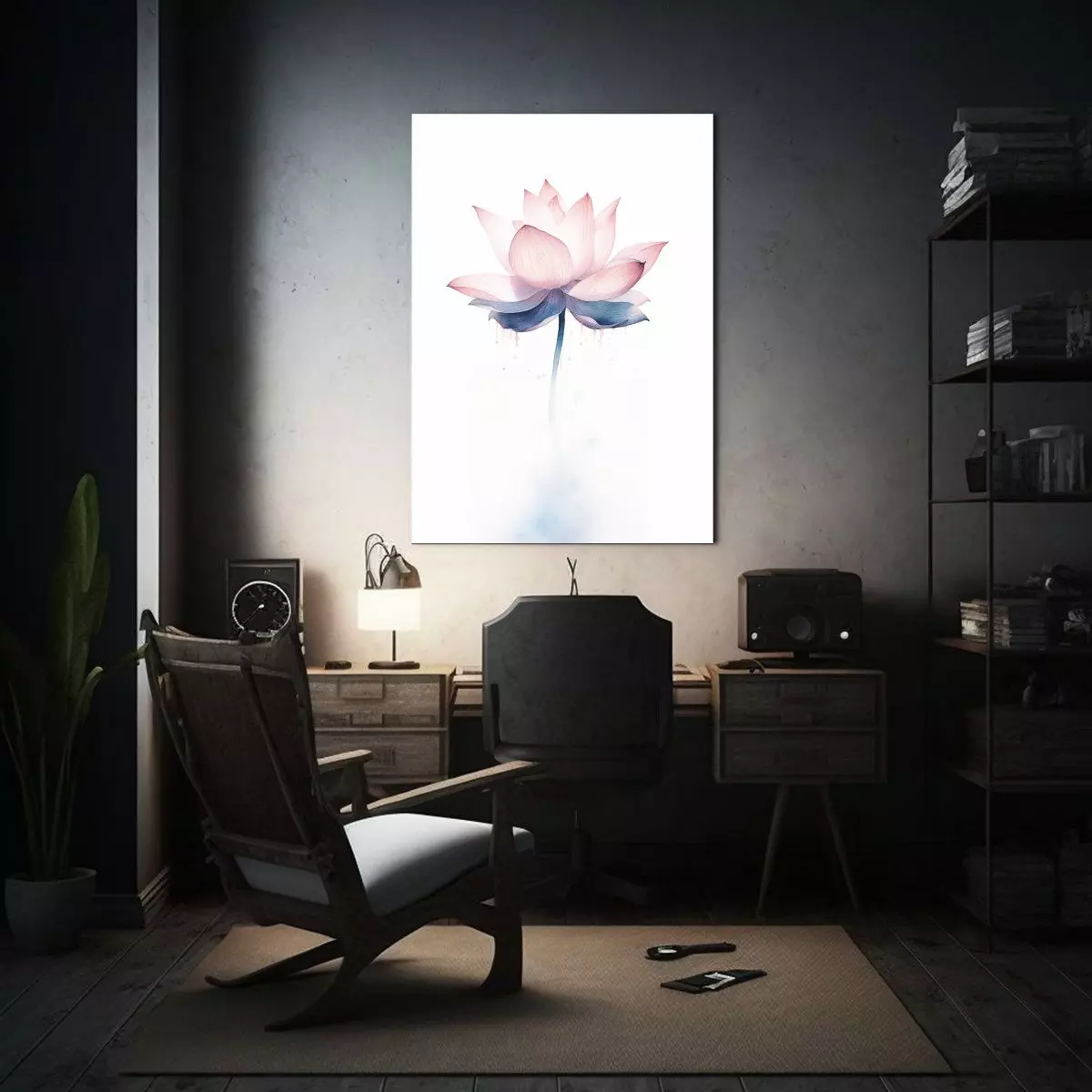 Pintura De Arte Abstracto Lineales Elegancia 80x120cm-2