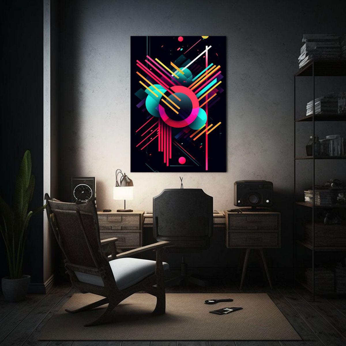 Cuadro Cuadro Alegría Estilo único Con Toque 50x65cm-2