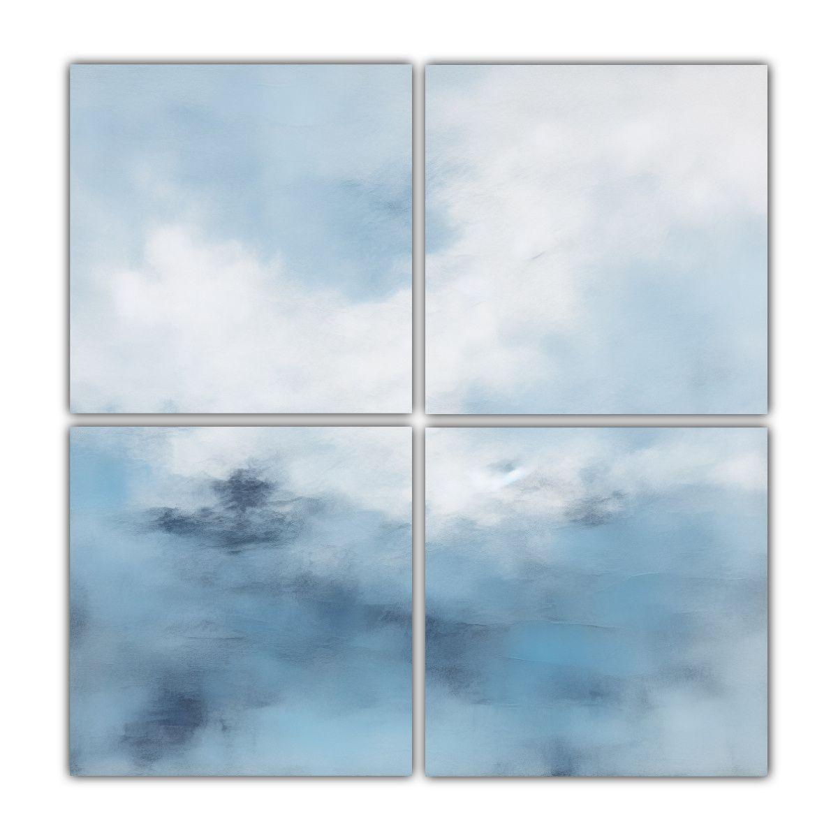 Cuadros Minimalistas Abstractos Para Decoración 120x120 Cm-0