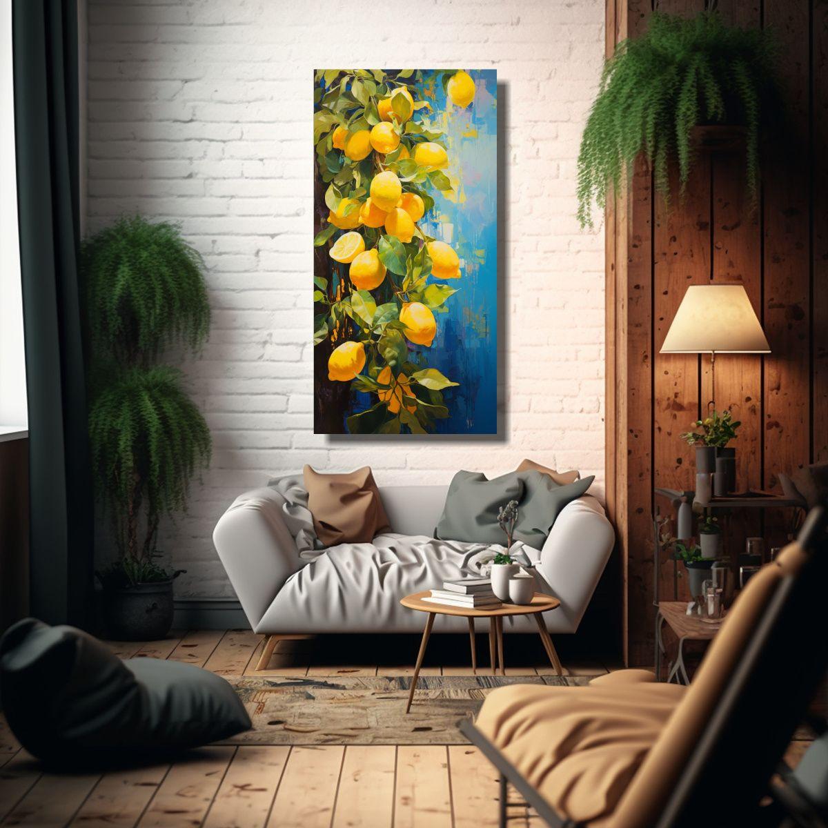 Cuadro Vanguardia Composición Equilibrada A 80x160cm-2