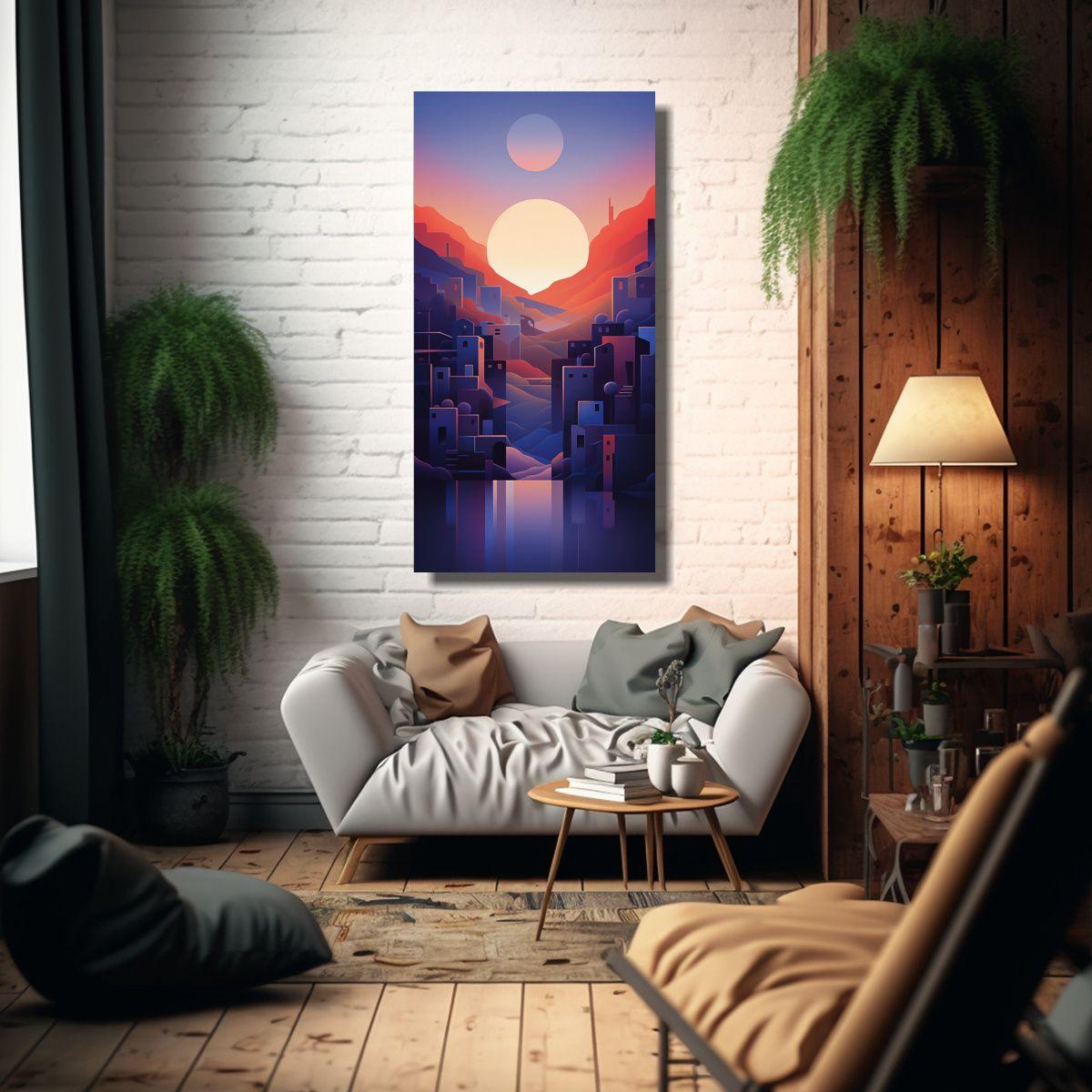 Lienzos De Decoración De Arte Inspirador 70x140cm-2