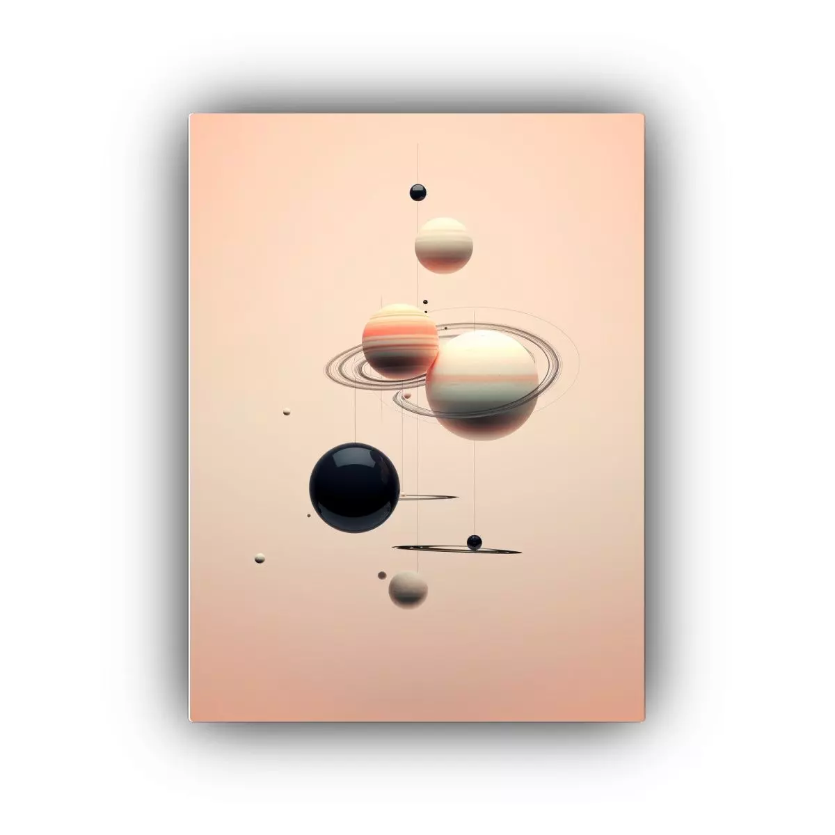 Pinturas Decorativas De Lienzo Abstracto 40x50 Cm-0