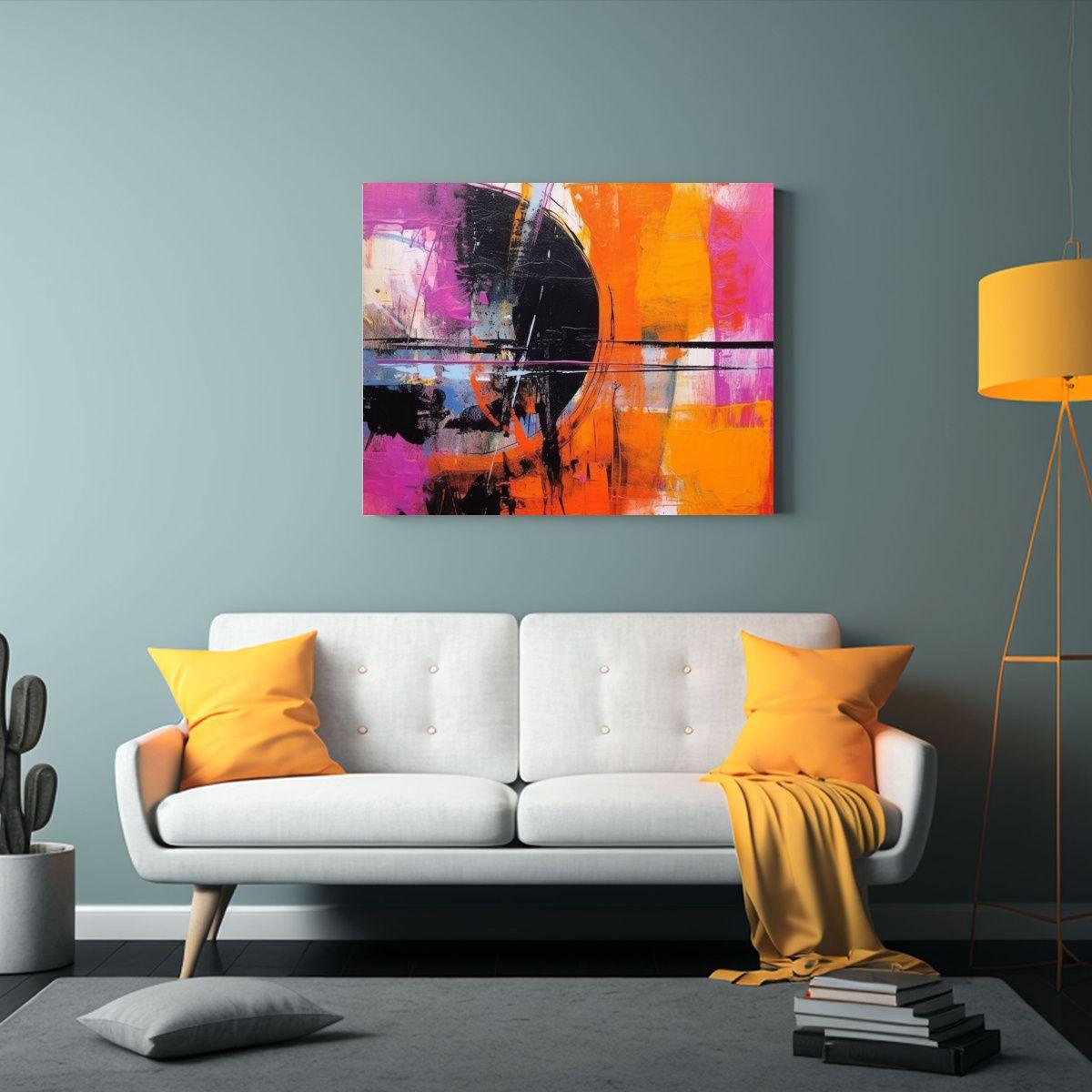 Pinturas Abstractas De Arte Dibujo Visión Al Estilo De Kath 90x60cm-2