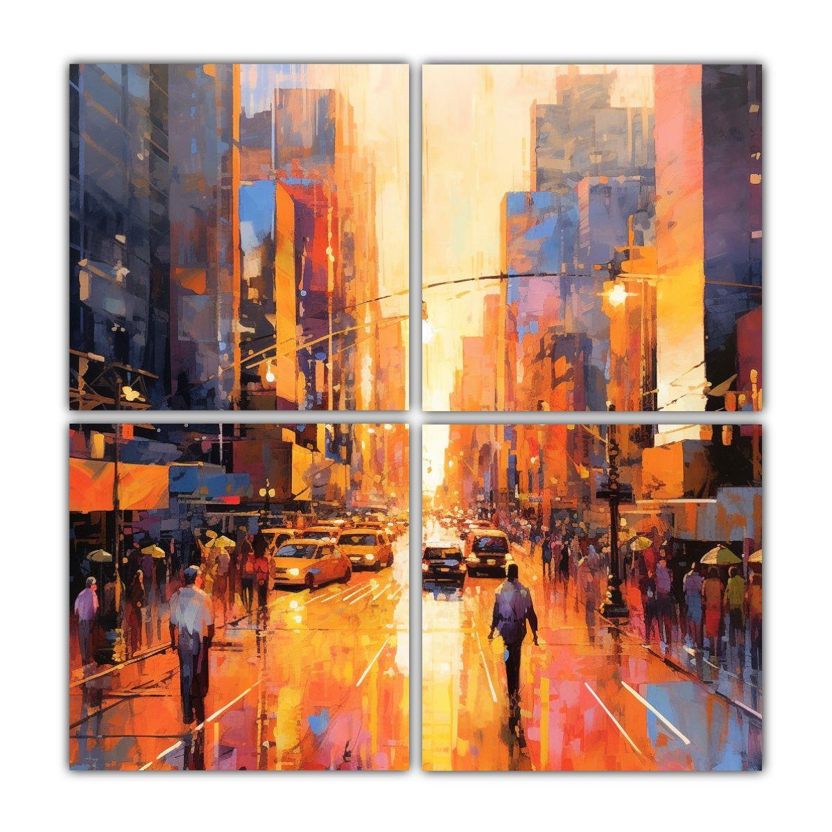 Pinturas Decorativas Con Detalles Intrincados 40x40 Cm-0