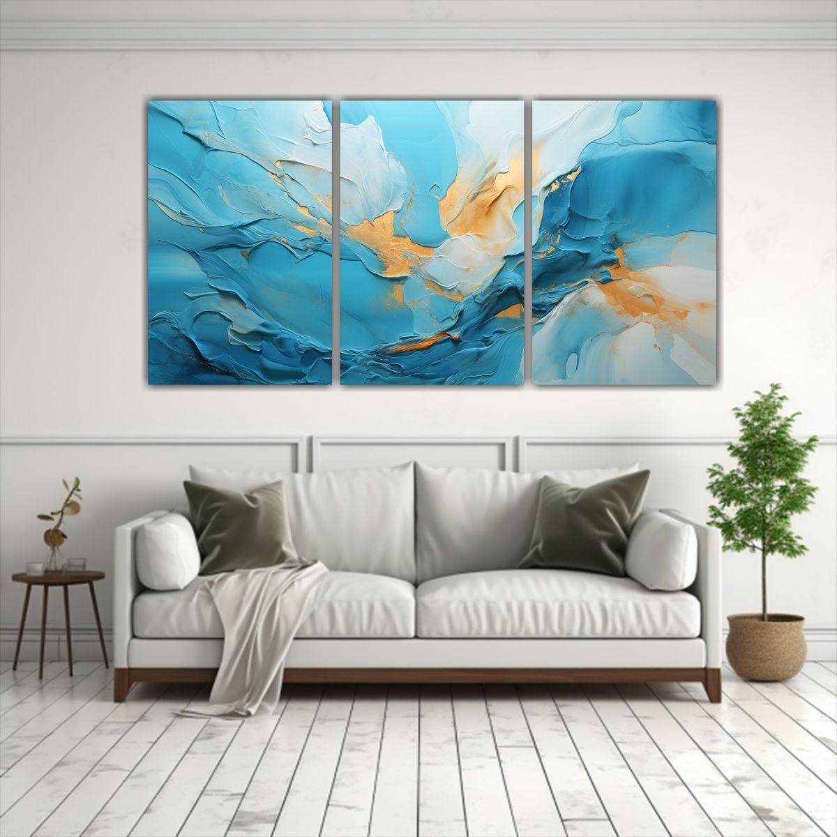 Pinturas Abstractas Juveniles De Fondo Solarpunk 180x90 Cm-2