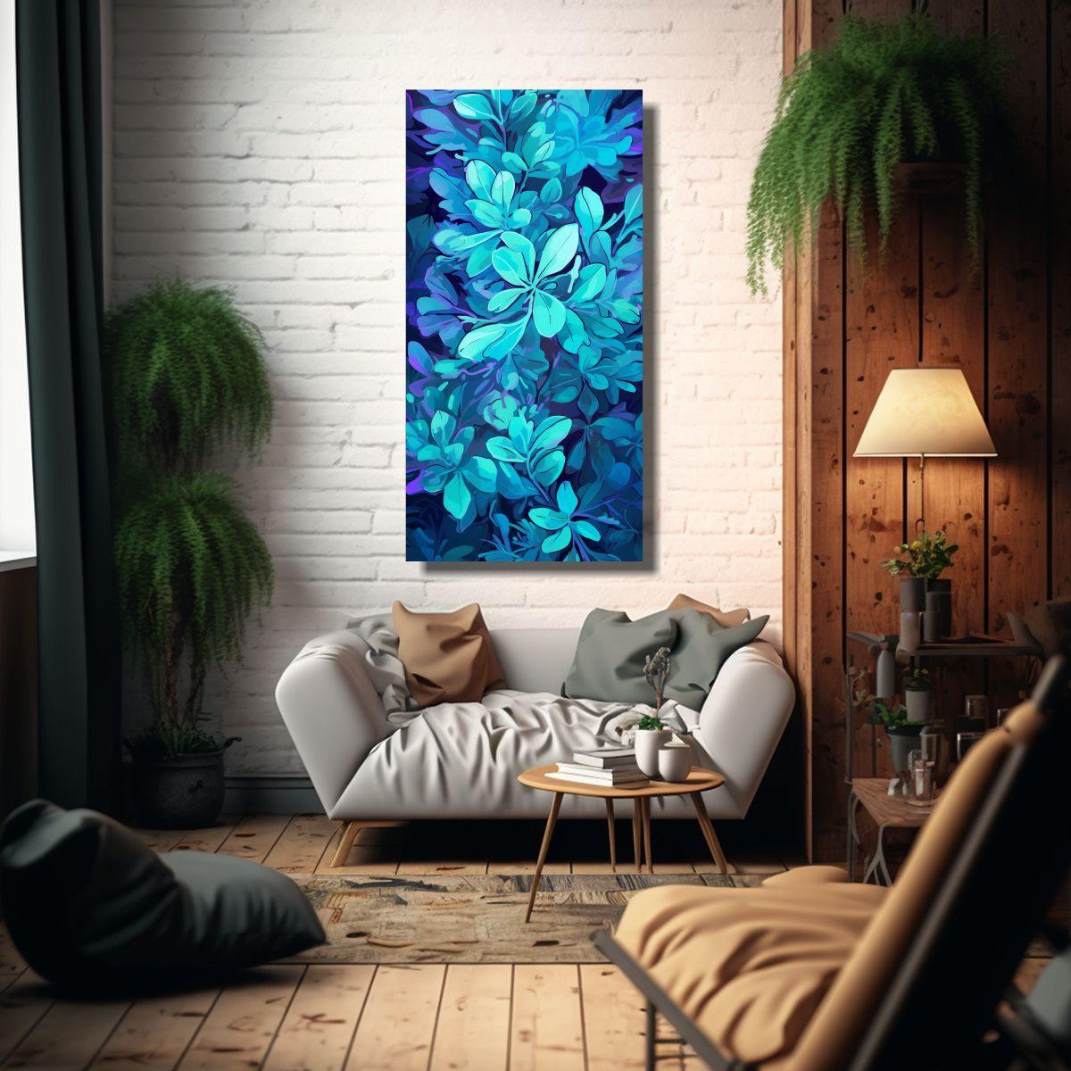 Pinturas De Decoración En Lienzo Con Perspectiva 20x40cm-2