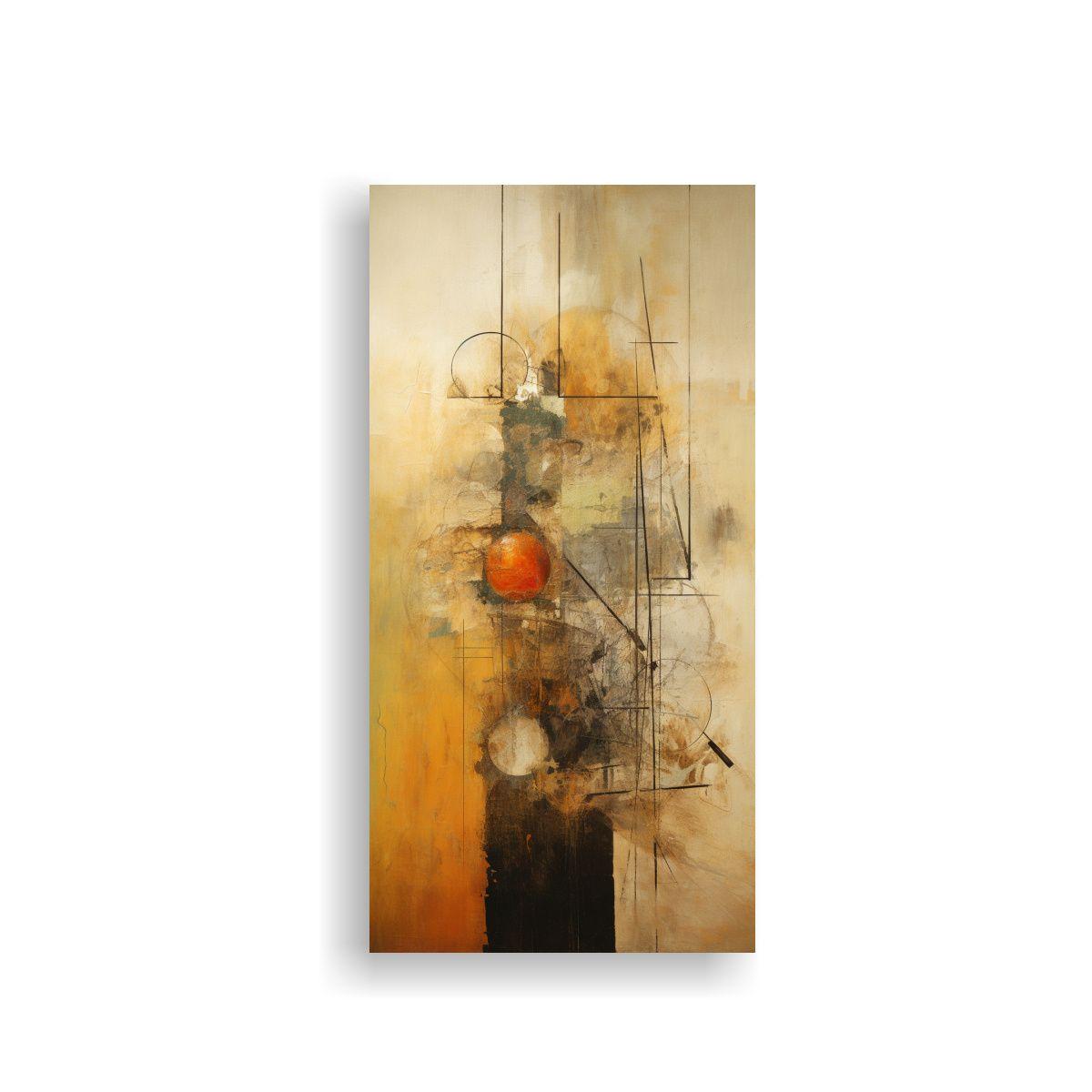 Cuadro Tema Composición Equilibrada Renacimiento 30x60cm-0