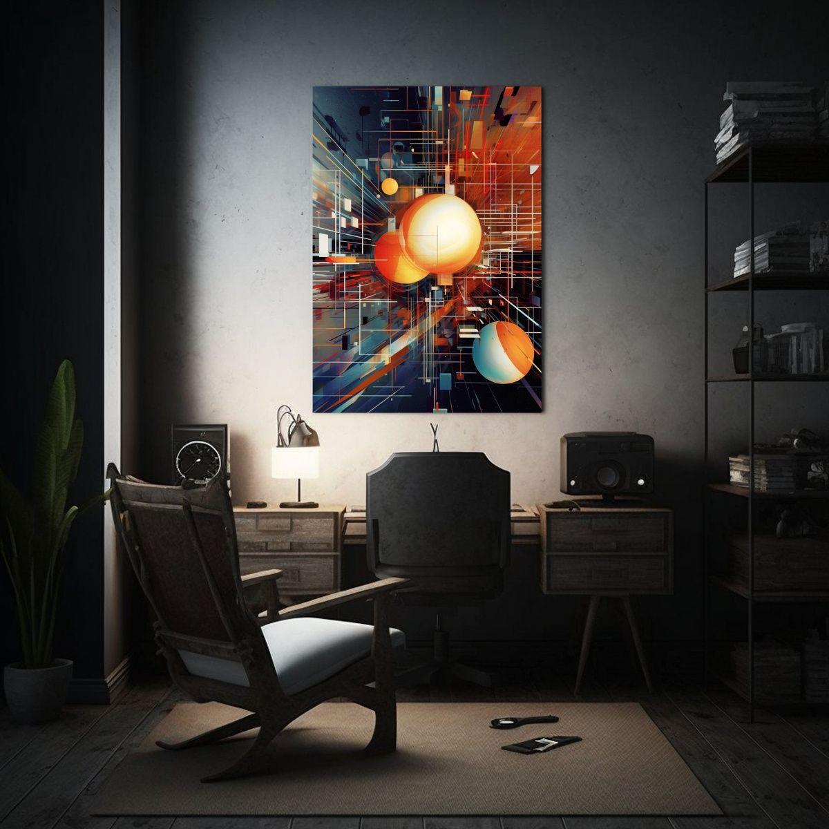 Cuadro Decorativo Lienzo Expresión Reflejo Hub 20x30cm-2