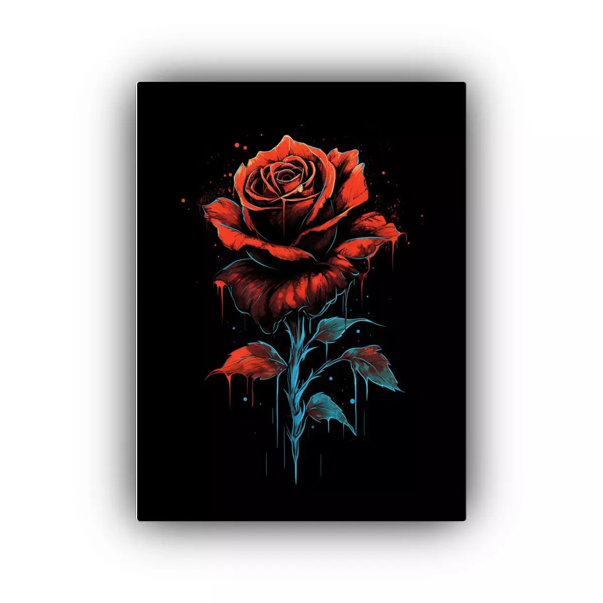 Cuadro De Lienzo Con Finas Líneas De Estilo 30x45cm-0