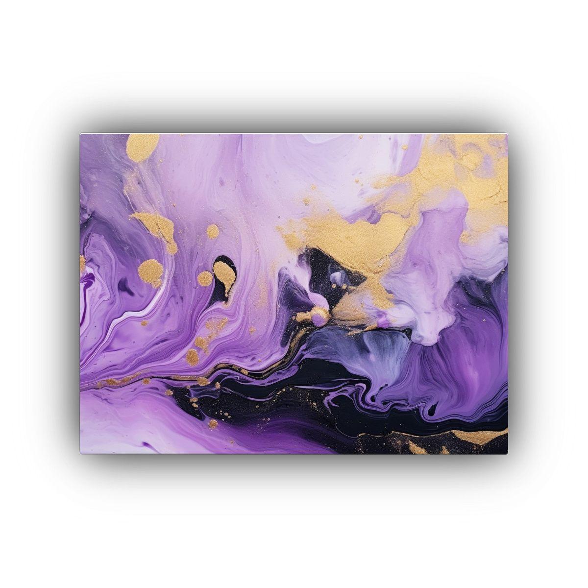 Pinturas De Decoración Floral Contemporánea Con Remolinos  120x80cm-0