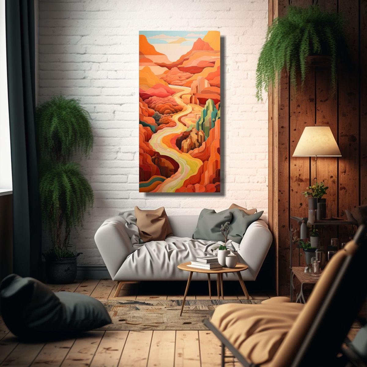 Pinturas Decorativas De Arte Moderno Clásico 60x120cm-2