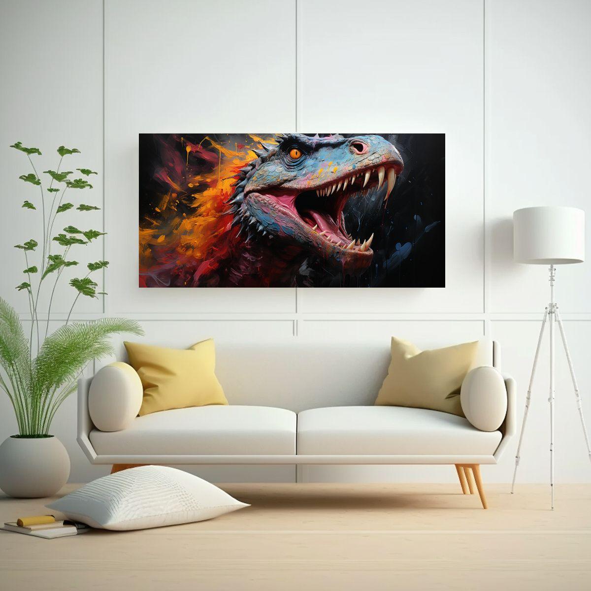 Cuadro Fotográfico Estilo Pintura Al Estilo óleo 60x30cm-2
