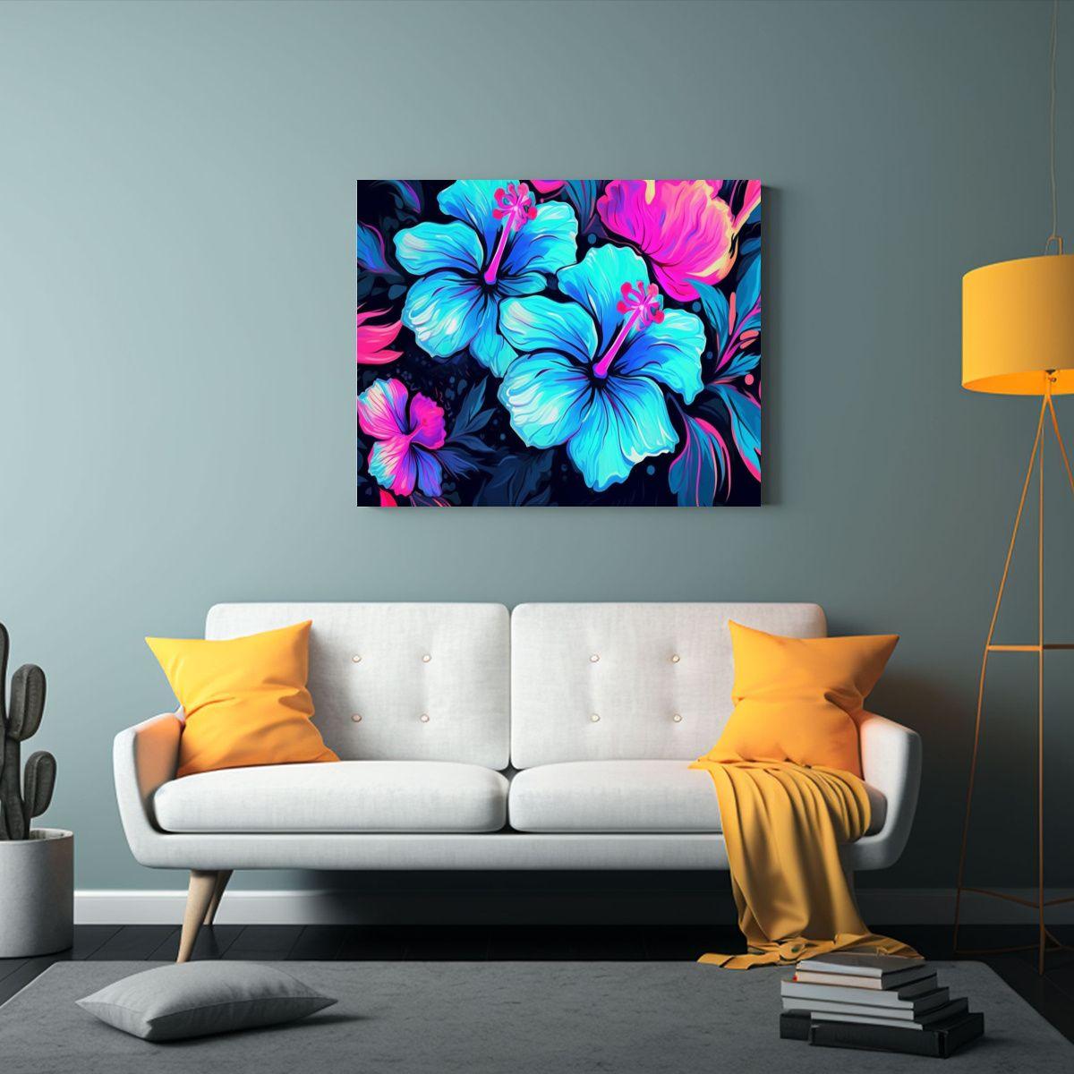 Pintura Arte Moderno Urbano Del Ciclo Ioniano 65x50cm-2