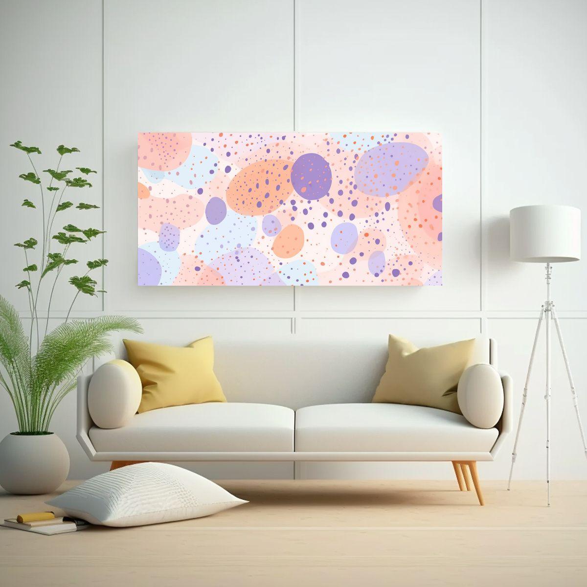 Cuadro Abstracto Con Serie De Pequeñas Pinturas 160x80cm-2