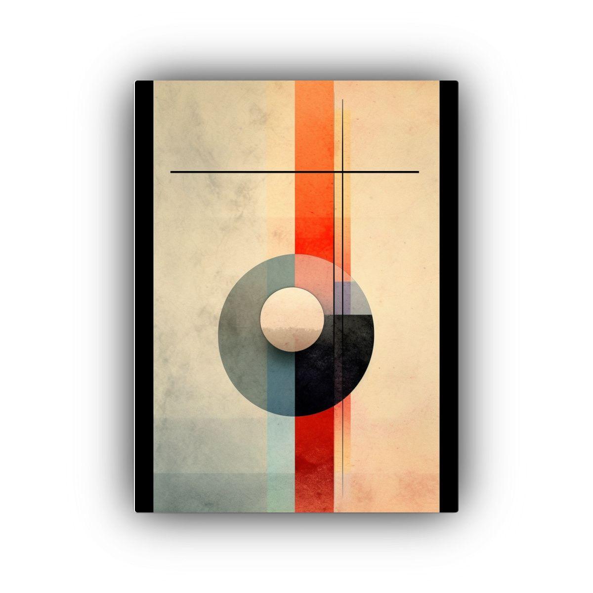 Pinturas Abstractas Minimalistas Arte Concepto 40x60cm-0