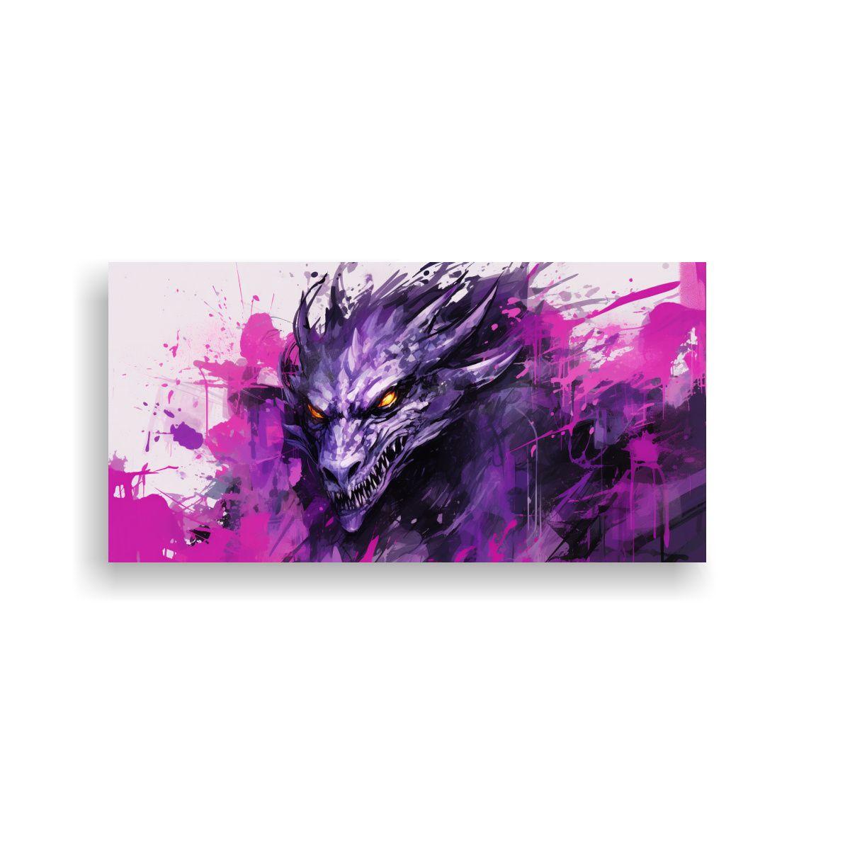 Pinturas Decorativas Innovadoras Con Dragón 160x80cm-0