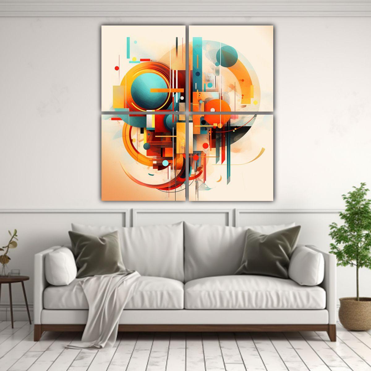 Cuadros Colores Abstractos Full Color 5093879987 60x60 Cm-2