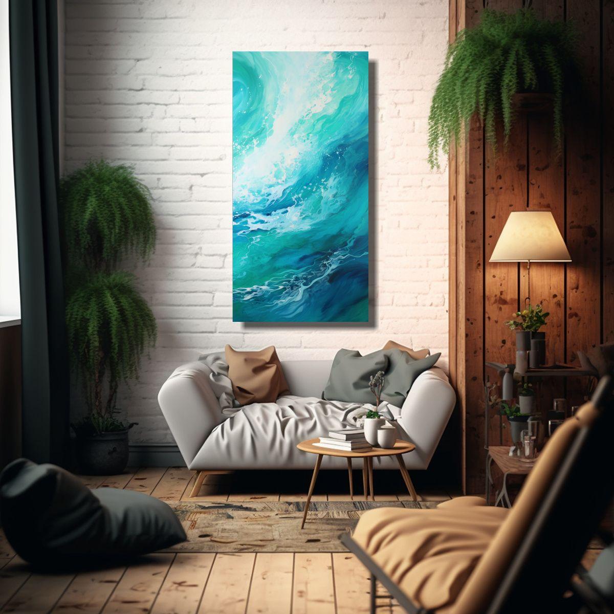 Cuadros Decorativos Lienzo Concepto Colores 60x120cm-2