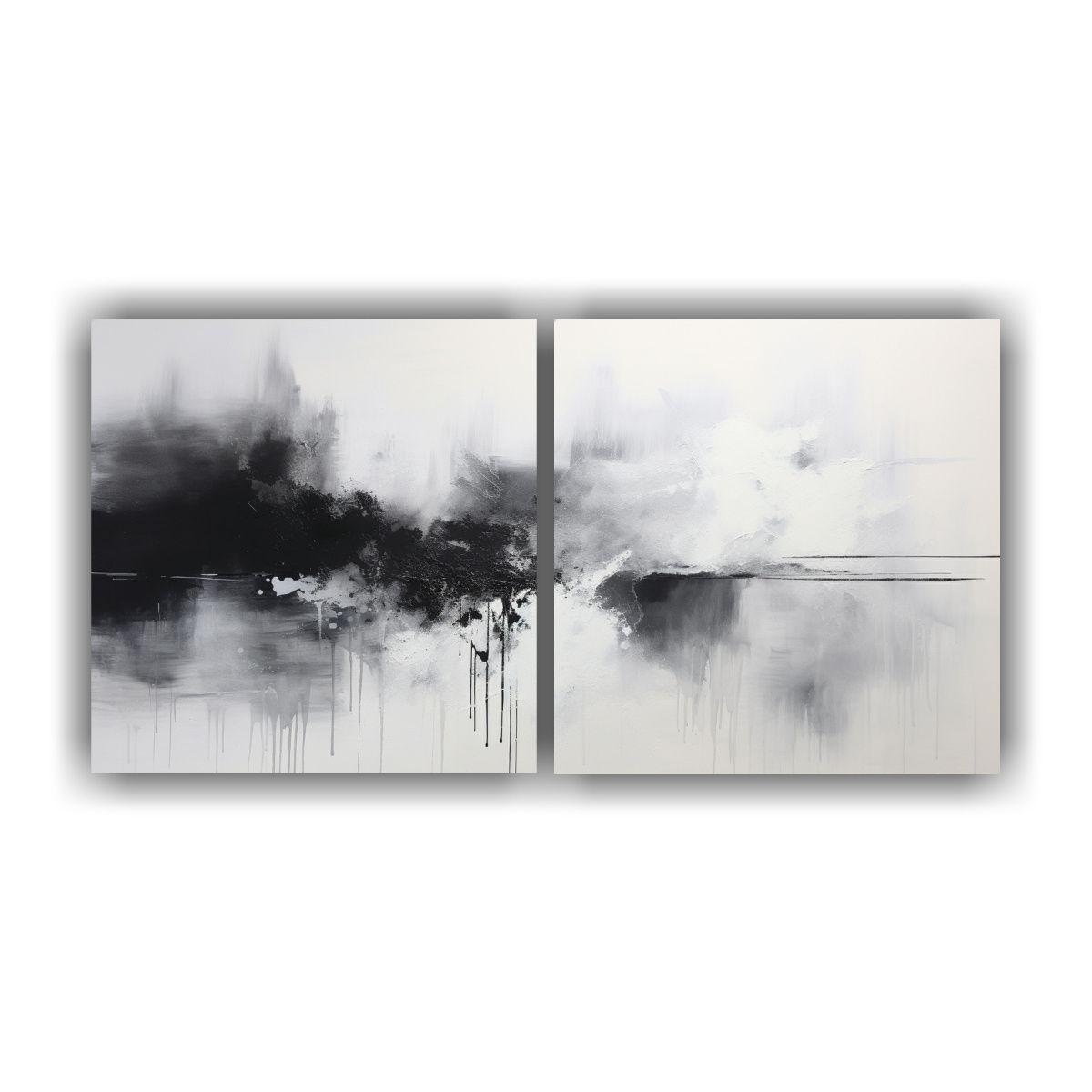 Pintura Abstracta Cultural Sobre Cambio 40x20 Cm-0