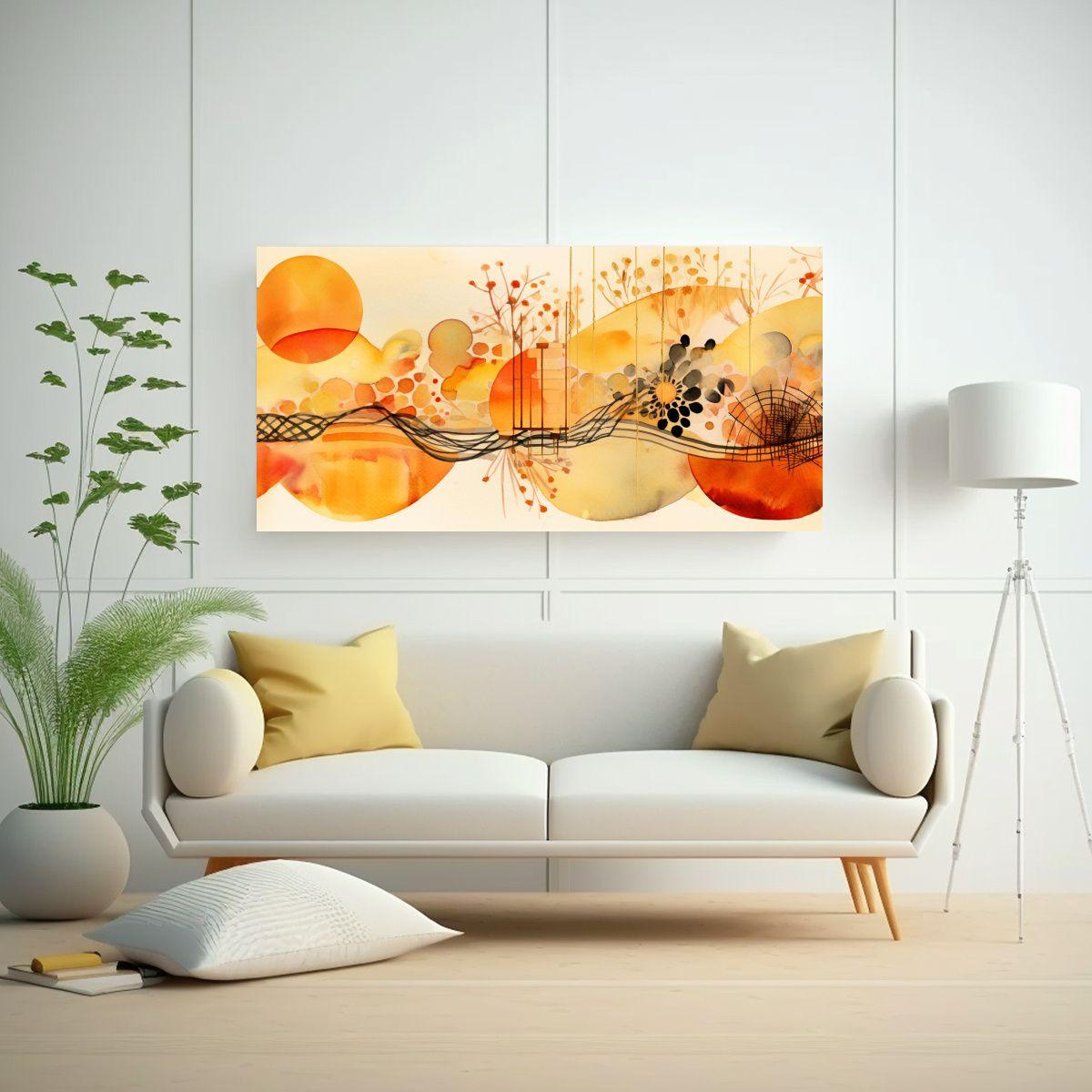 Banner De Lienzo Resistente Con Diseño En 120x60cm-2