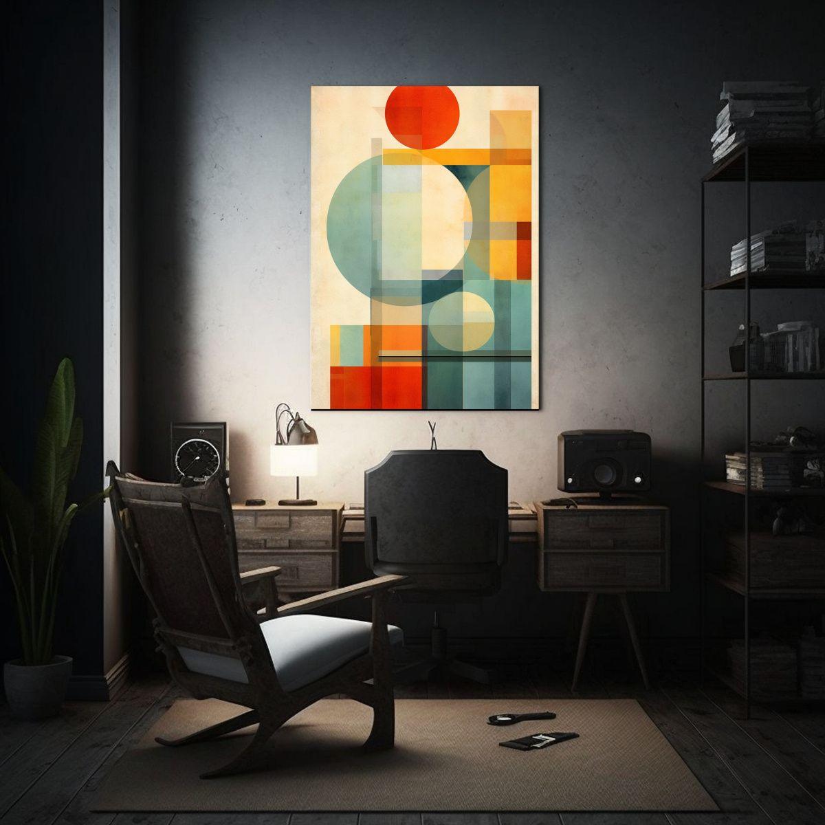 Arte De Pared Calidos: Cuadro Minimalista 20x30cm-2