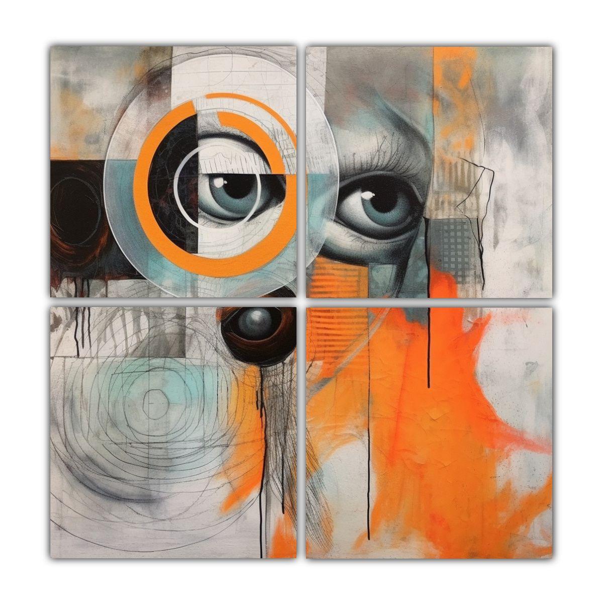Cuadro Juvenil De Visión Estilo Para Siempre 140x140 Cm-0
