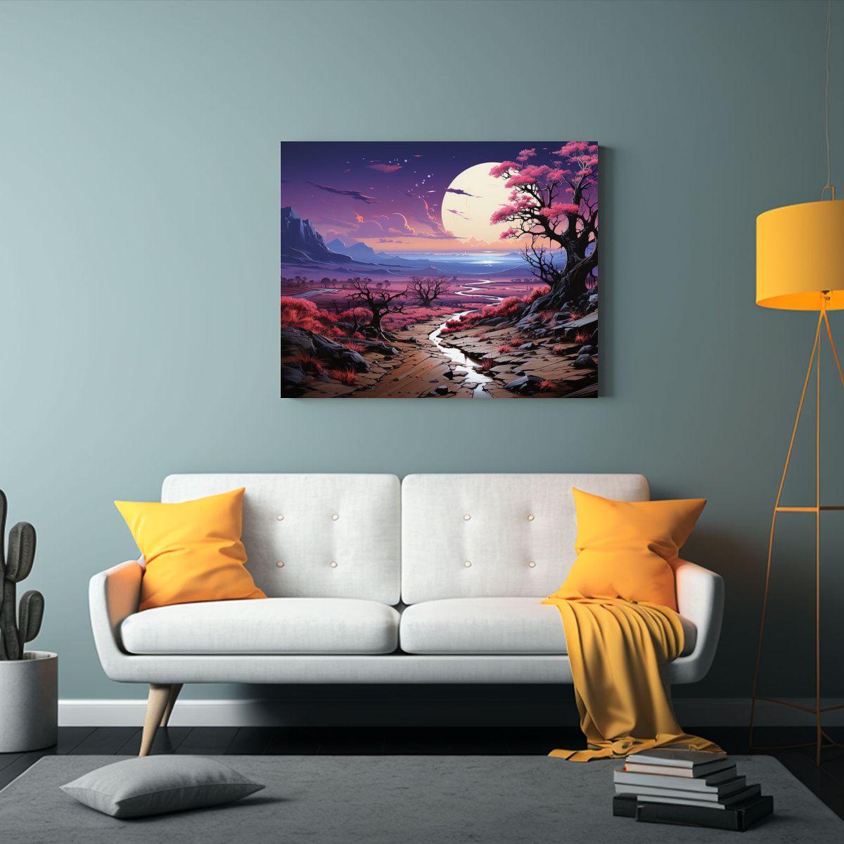 Pinturas Decorativas De Escenario Hermoso En Joshu 30x20cm-2