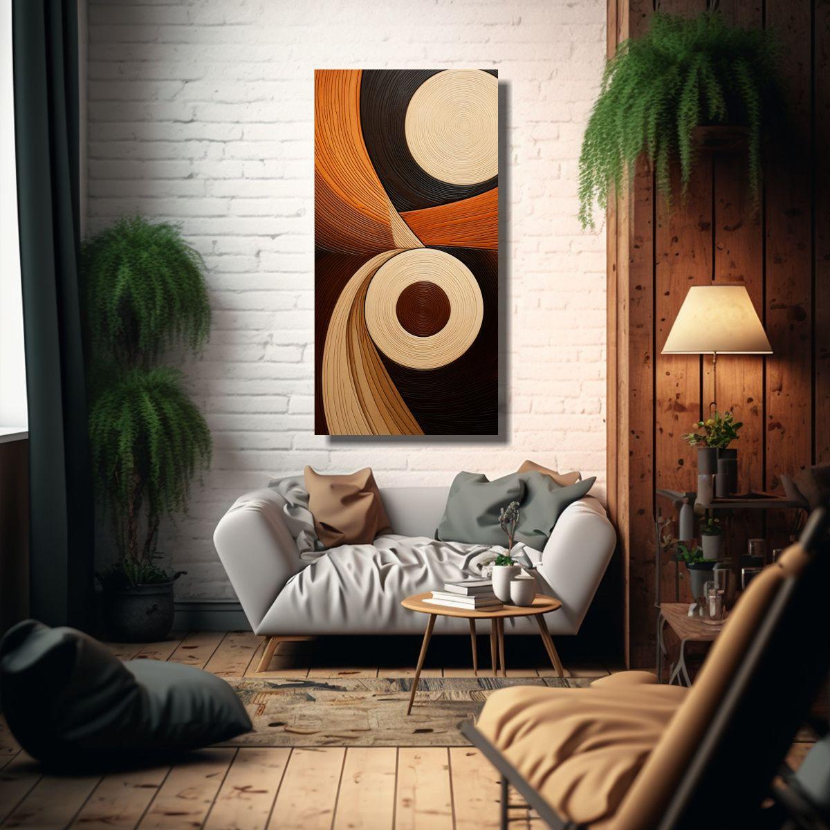Pinturas Decorativas Inspiradas En Patrones 60x120cm-2