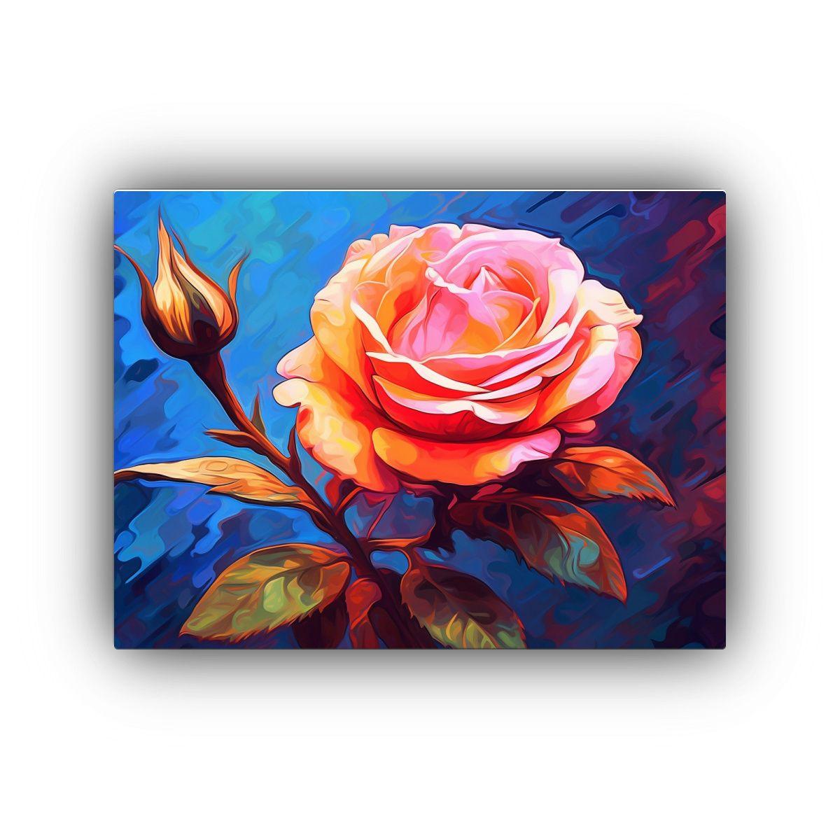 Pinturas Decorativas De Arte Conceptual En Gama 45x30cm-0
