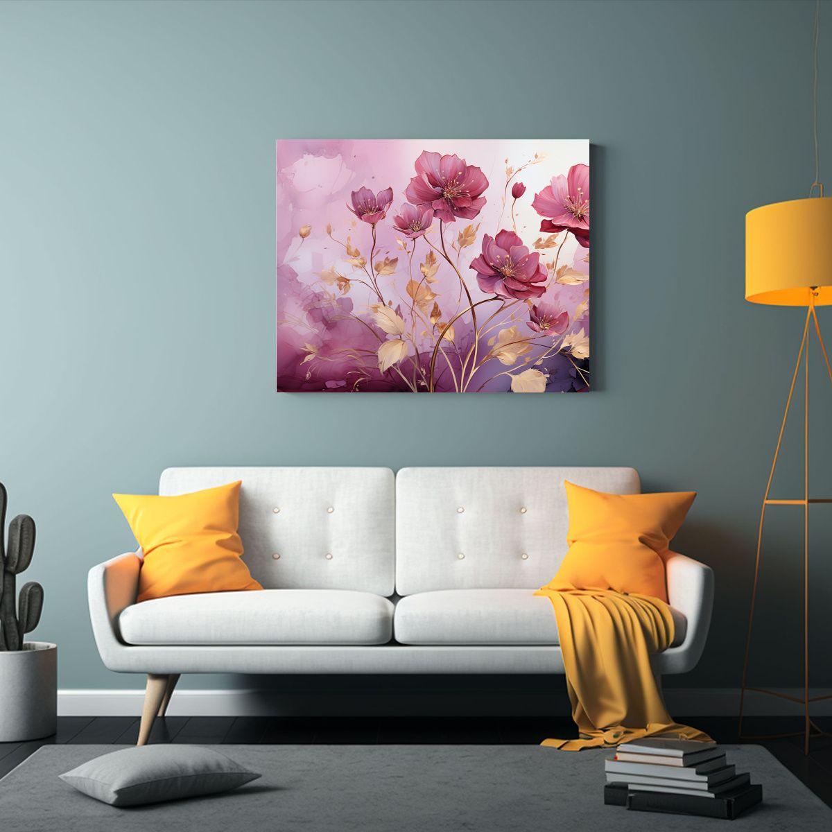 Pinturas De Decoración De Arte Fino Con Granos De Amaranto  75x50cm-2