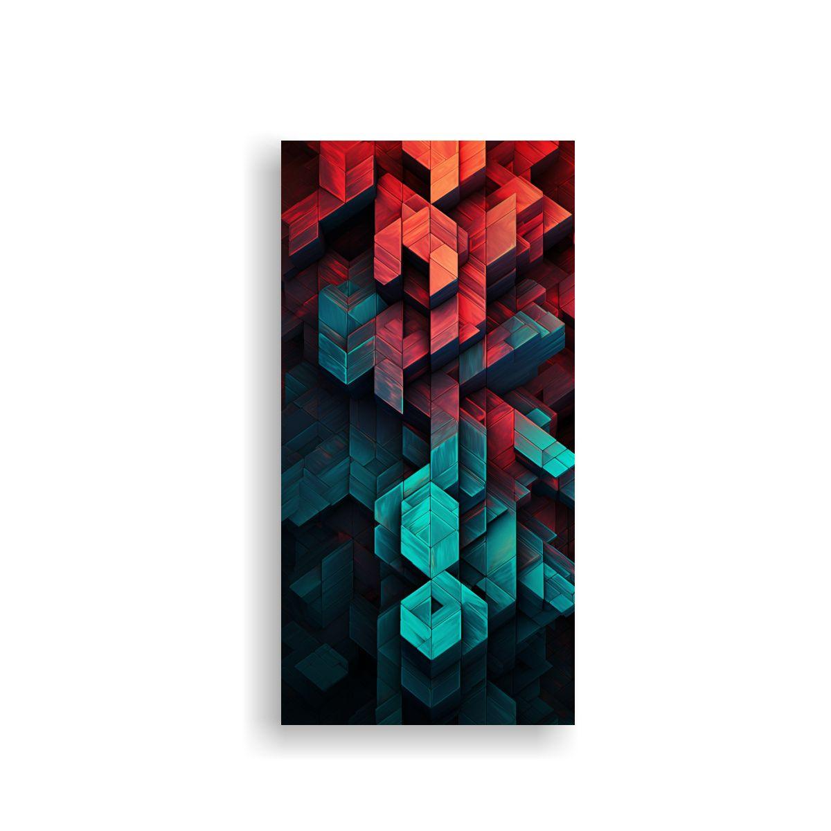 Pintura Decorativa Con Efecto Visual Y Textura 30x60cm-0