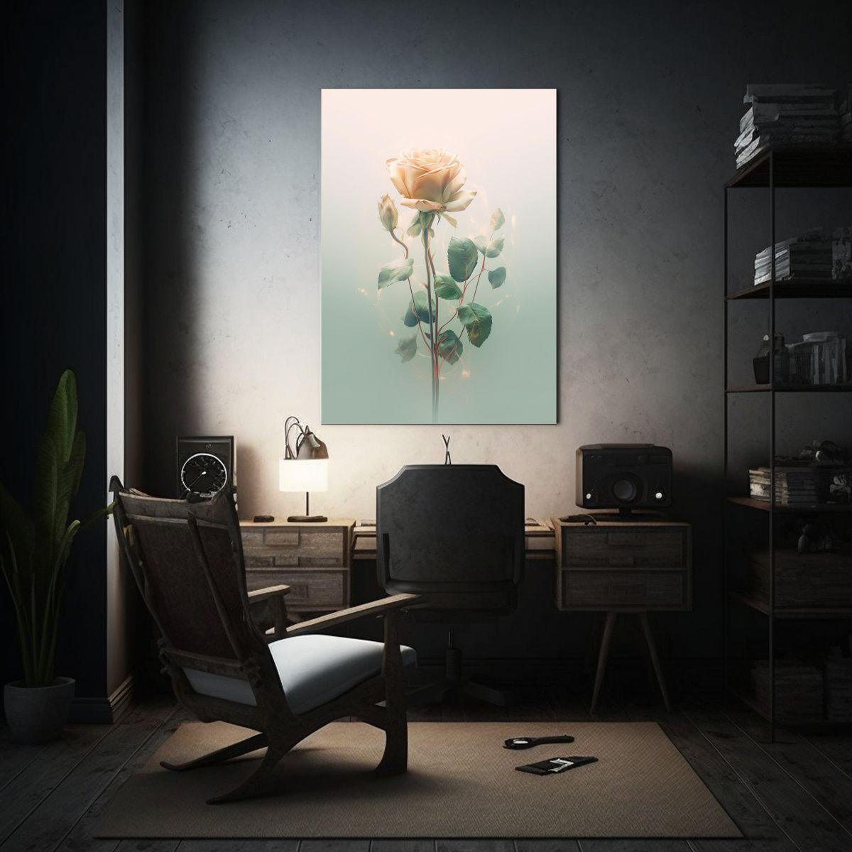 Pintura Decorativa Arte Gráfico 3D Estilo Suave 20x30cm-2