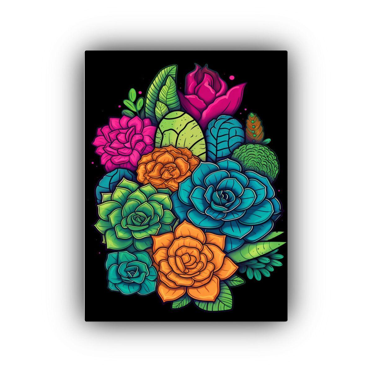 1 Cuadro Imagen Protagonismo En Libro De Colorear 30x45cm-0