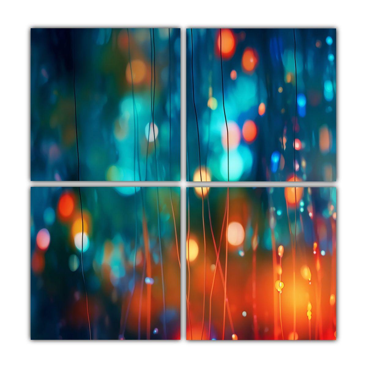 Pinturas Decorativas De Pared En Tela Sublimada, 200x200 Cm-0