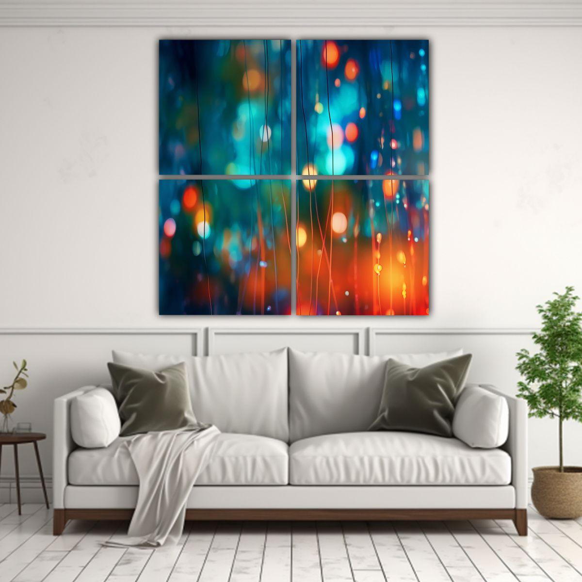 Pinturas Decorativas De Pared En Tela Sublimada, 200x200 Cm-2