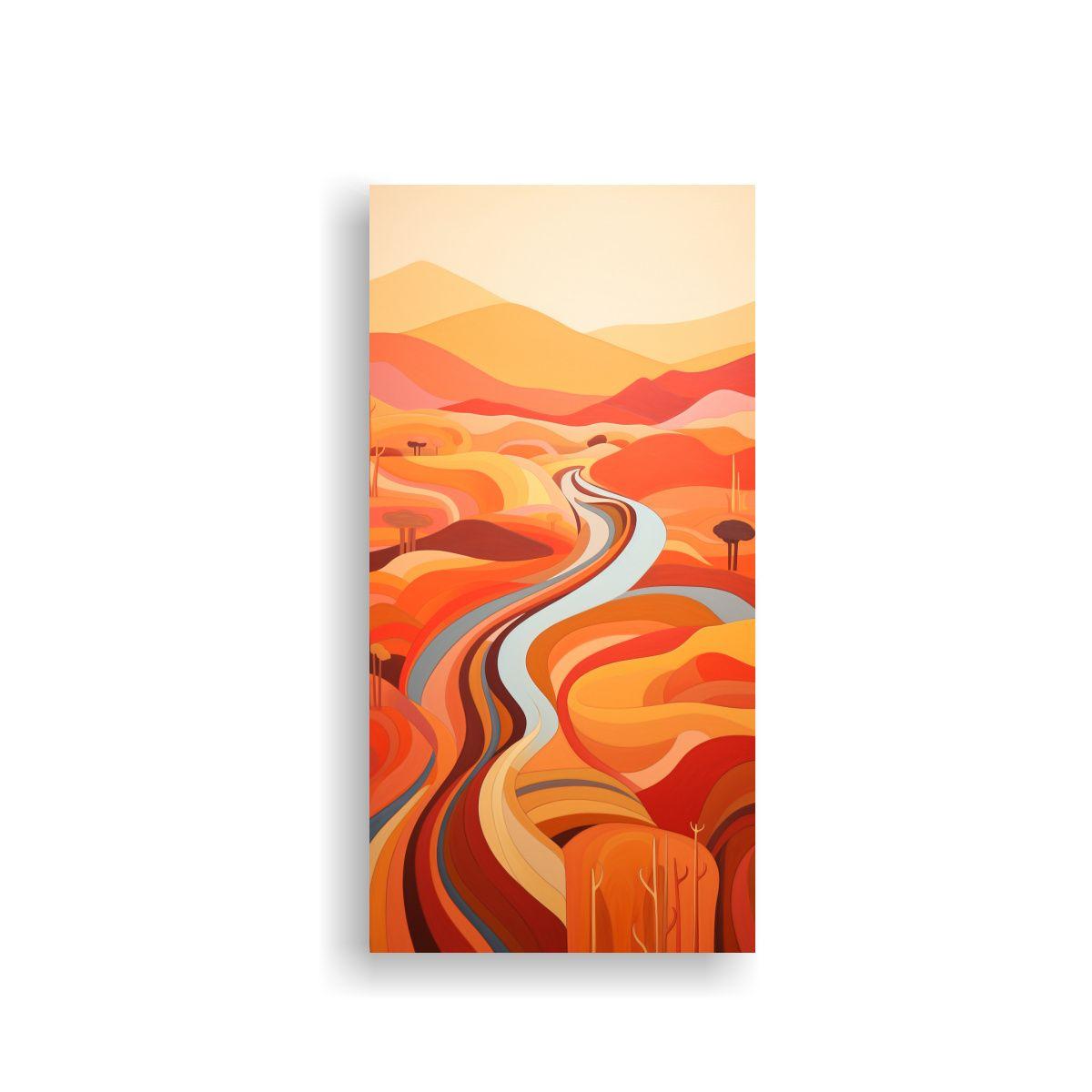 Pintura Mural Abstracta De Arte De Pared 30x60cm-0