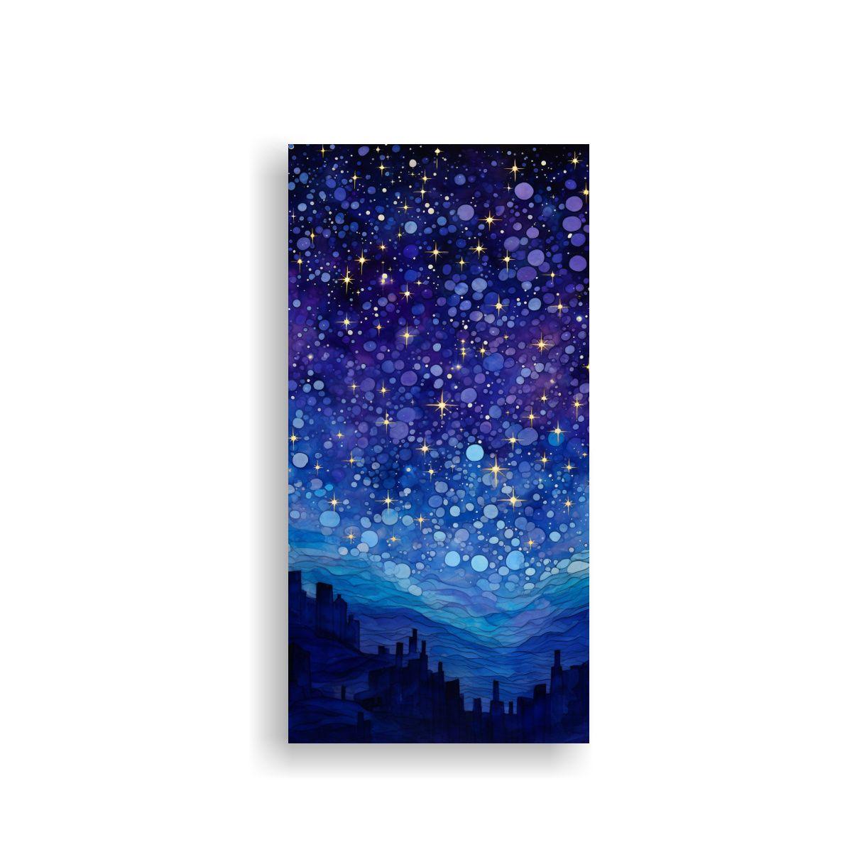 Pintura Abstracta De Arte Callejero Tonos De Arte 20x40cm-0
