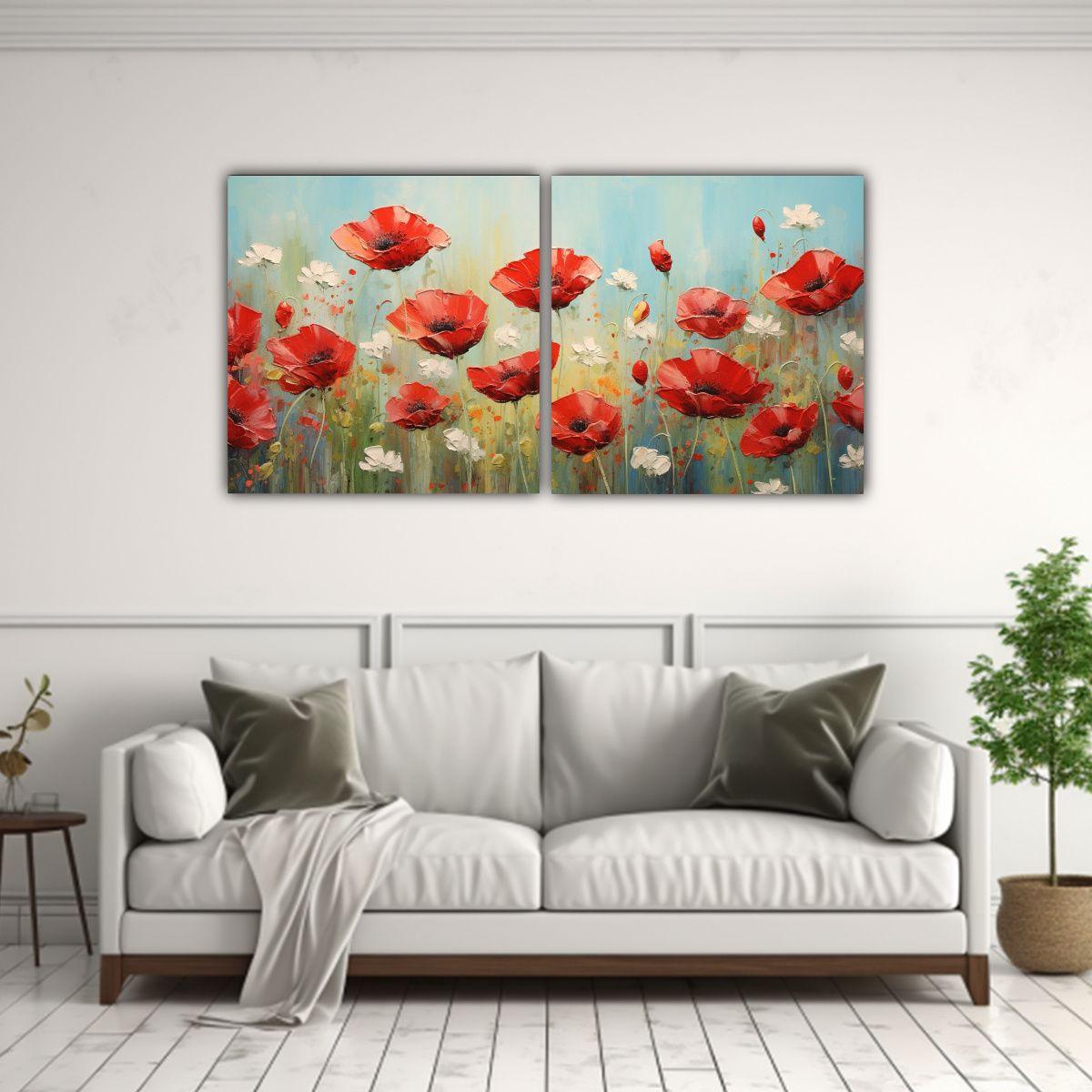 Arte De Pared Fotografía De Colores Vibrantes 100x50 Cm-2