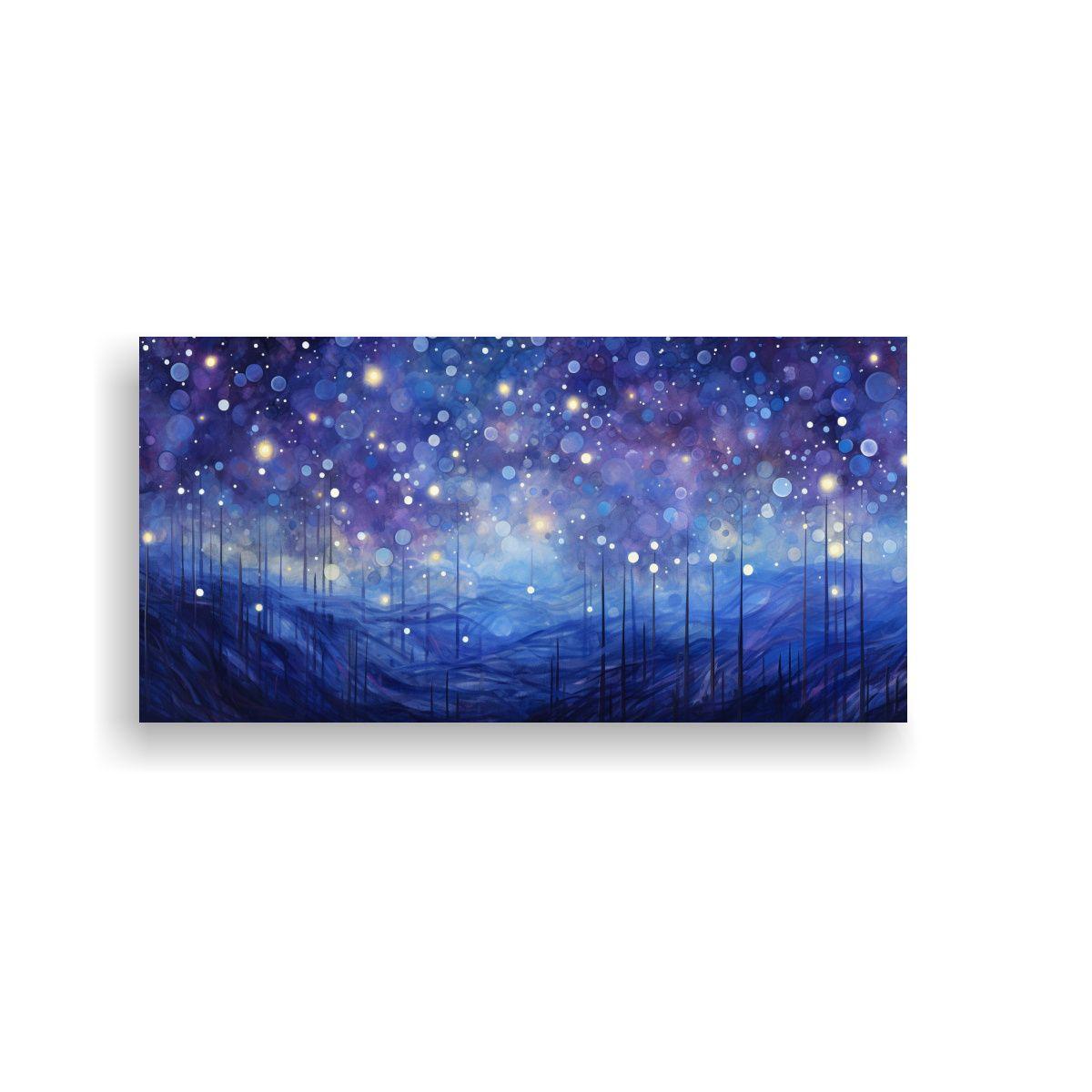 Pinturas Decorativas Abstractas De Noche 120x60cm-0