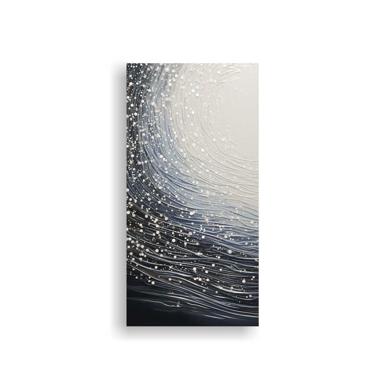 Puntos Luminosos Que Componen La Impactante Obra 70x140cm-0