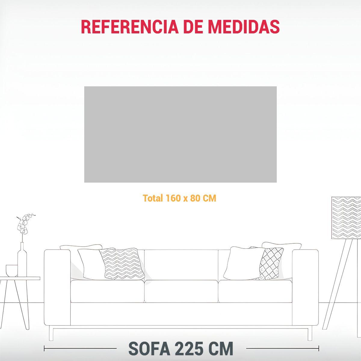 Cuadro Decorativo De Verano Con Diseño 160x80cm-1
