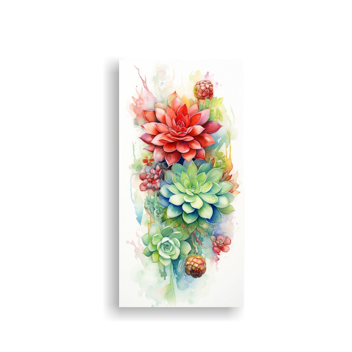 Cuadro De Pintura Abstracta Creativa En Colores 50x100cm-0
