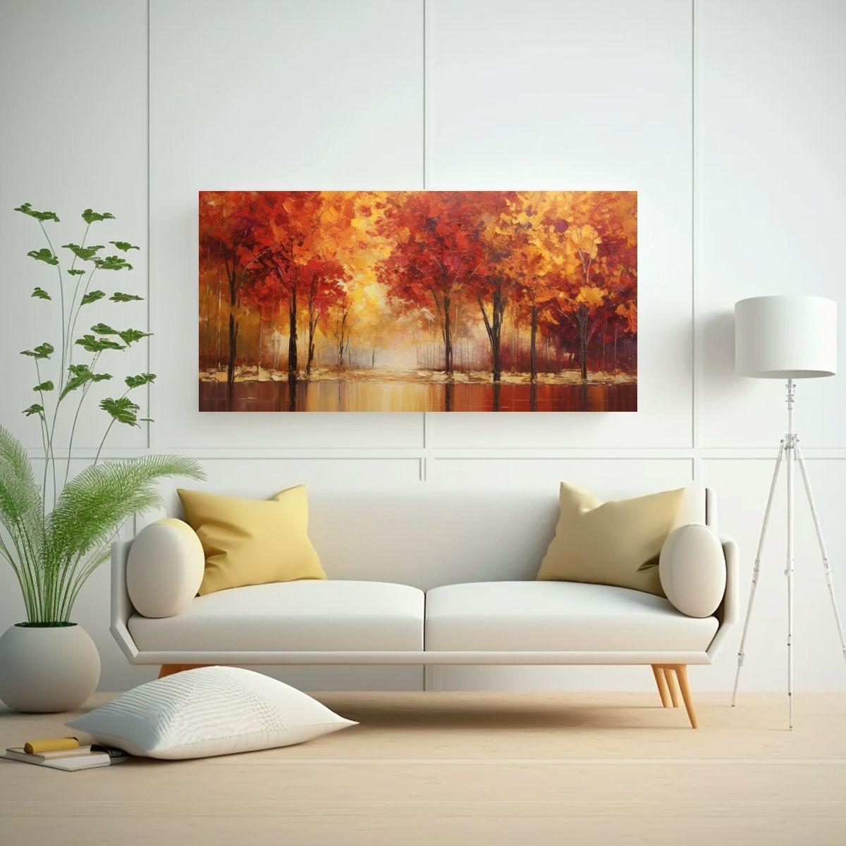 Pintura Decorativa Para Capturar La Esencia 60x30cm-2