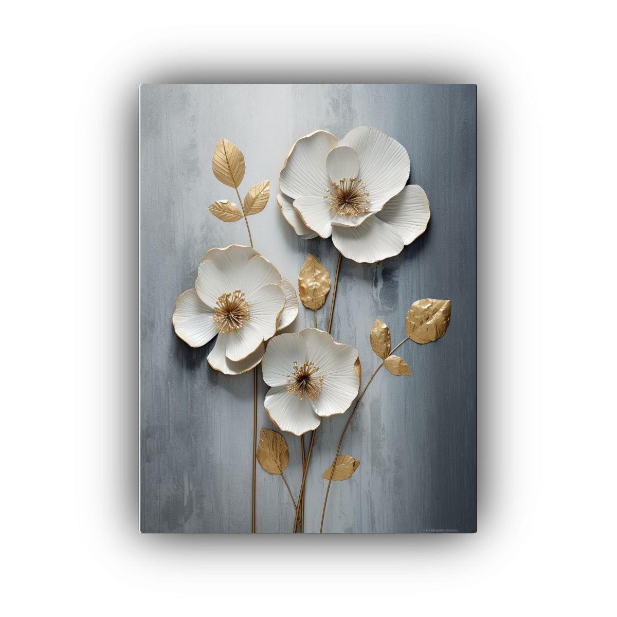 Pinturas De Decoración Moderna Floral 30x40cm-0