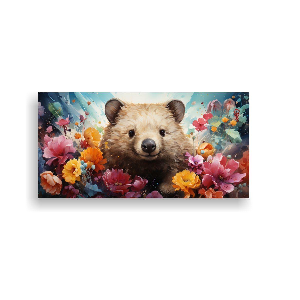 Cuadro Impreso Rectangular Estilo Pintura 40x20cm-0