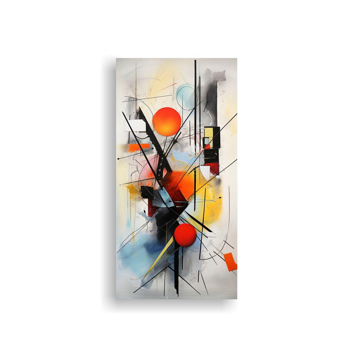 Cuadro Fotografía Hogar Deco Lienzo Abstracto 30x60cm-0