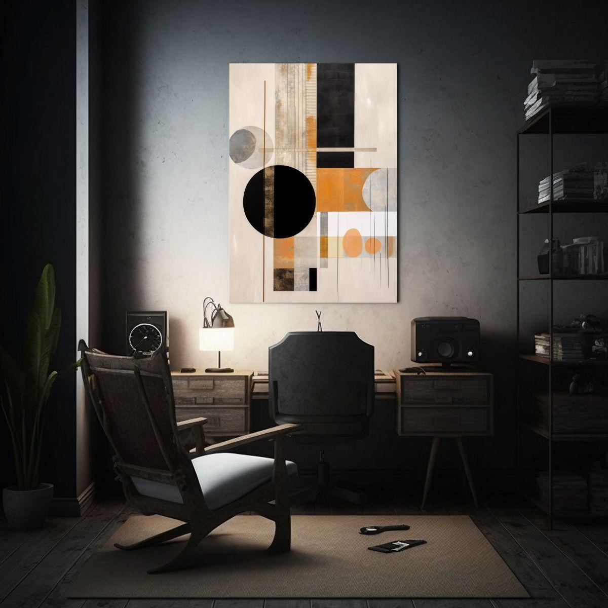 Cuadro Decorativo Abstracto Vida, Collage De Dos 50x75cm-2