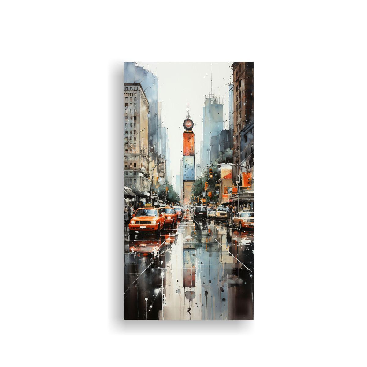 Pinturas De Lienzo De Tela Imagen Alegría Estilo 20x40cm-0