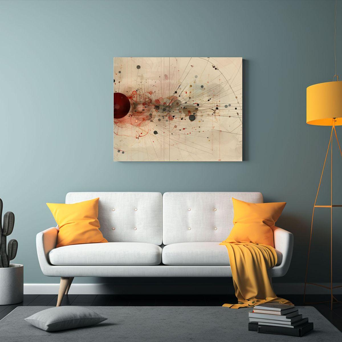 Pinturas De Decoración De Arte Conceptual De Personalidad:  45x30cm-2